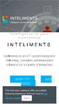 Mobile Screenshot of inteliments.com